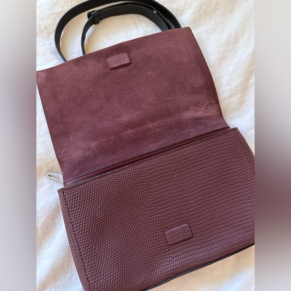 Rag & Bone Burgundy Crossbody Bag with authentication cards and dust bag - Picture 3 of 10